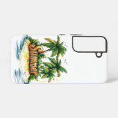 Coque Samsung Galaxy Texte d'été - Tropical Summer Island (Verso Horizontal)
