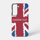 Coque Samsung Galaxy Texte personnalisé Union Jack Drapeau Art par Heva (Verso)