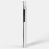 Coque Samsung Galaxy Texture de marbre blanc de luxe (Côté droit)