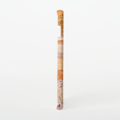 Coque Samsung Galaxy Texture glamour de Copper Gold Strokes (Côté droit)