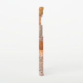 Coque Samsung Galaxy Texture glamour de Copper Gold Strokes (Côté gauche)