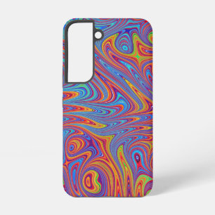 Coque Samsung Galaxy textures psychodeliques
