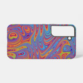 Coque Samsung Galaxy textures psychodeliques (Verso Horizontal)