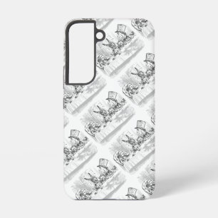 Coque Samsung Galaxy Thé à la mode Alice au pays des merveilles Vintage