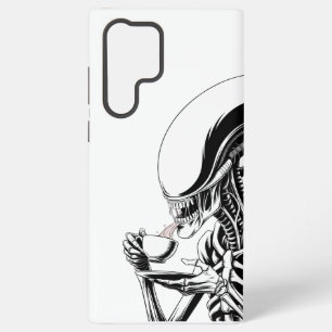 Coque Samsung Galaxy Thé Alien Time