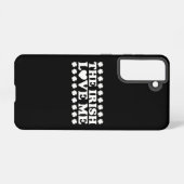 Coque Samsung Galaxy The Irish Love Me Shamrock St Patrick's Day Retro (Verso Horizontal)