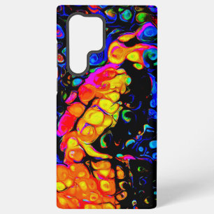 Coque Samsung Galaxy The Lonely Bird 4 : Style d'art liquide