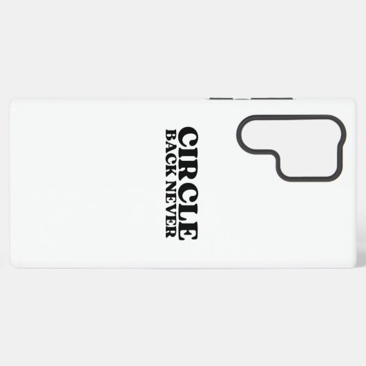 Coque Samsung Galaxy The System Firewall | Circle Back Never (Verso Horizontal)