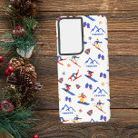 Coque Samsung Galaxy Thredbo Australie Ski Snowboard Motif<br><div class="desc">Un drôle de motif de ski hivernal pour la station de ski Thredbo en Australie. Idée cadeau idéale pour les amateurs de sports d'hiver : ski,  snowboard,  freestyle,  ski de fond,  saut à ski.</div>