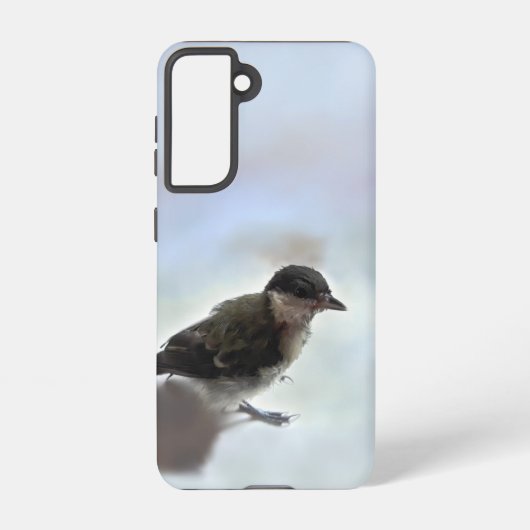 Coque Samsung Galaxy Tidi my Bird le Parus Major (Verso)