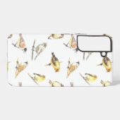 Coque Samsung Galaxy Tit birds motif (Verso Horizontal)