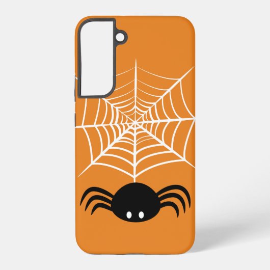 Coque Samsung Galaxy Toile d'araignée Halloween  (Verso)