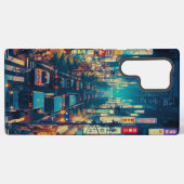 Coque Samsung Galaxy Tokyo en mouvement (Verso Horizontal)