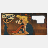 Coque Samsung Galaxy Tomber amoureux des tarifs douaniers (Verso Horizontal)