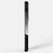 Coque Samsung Galaxy Tons Gris Acier Inoxydable Metalli Look- Monogramm (Côté droit)