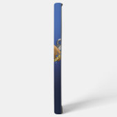 Coque Samsung Galaxy Tortue de mer bleu vert (Côté gauche)