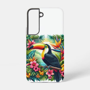 Coque Samsung Galaxy Toucan tropical/oiseau de la jungle