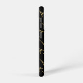 Coque Samsung Galaxy Tour Eiffel Paris Thème Français Noir (Côté droit)