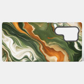 Coque Samsung Galaxy Tourbillon argenté et violet (Verso Horizontal)