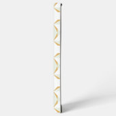 Coque Samsung Galaxy Tourbillons d'argent et d'or (Côté gauche)