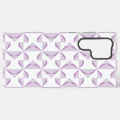 Coque Samsung Galaxy Tourbillons violets (Verso Horizontal)