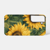 Coque Samsung Galaxy Tournesol (Verso Horizontal)