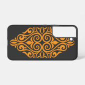 Coque Samsung Galaxy Traditional Tattoo Art Inspired Design (Verso Horizontal)