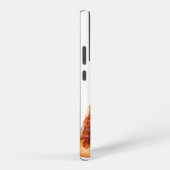 Coque Samsung Galaxy tranche de pizza pepperoni classique de SlipperyJo (Côté droit)