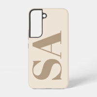 trendy Antique White avec étui monogrammé Case-Mat