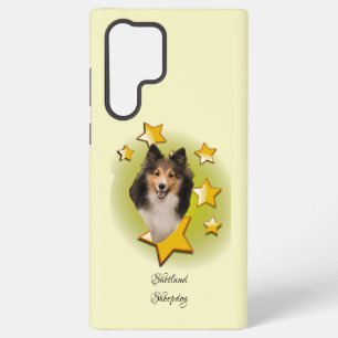 Coque Samsung Galaxy Tri Color Sheltie Dog est une star Samsung Galax