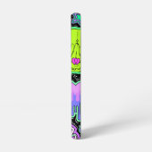 Coque Samsung Galaxy Trippy Cat Skuls (Côté gauche)
