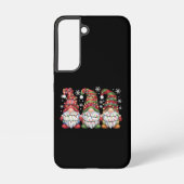 Coque Samsung Galaxy Trois Buffles Gnomes Plaid Red Christmas (Verso)