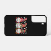 Coque Samsung Galaxy Trois Buffles Gnomes Plaid Red Christmas (Verso Horizontal)