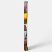 Coque Samsung Galaxy Trois souris dans des pots de fleurs, (Côté gauche)