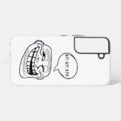 Coque Samsung Galaxy Trollface Phone Case (Verso Horizontal)