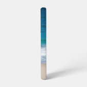 Coque Samsung Galaxy Tropical Aqua Blue Ocean Waves Nom Sandy Beach (Côté gauche)