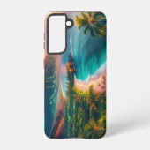 Coque Samsung Galaxy Tropical Maui Island paradise! (Verso)