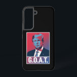 Coque Samsung Galaxy Trump GOAT Election 2024 Vintage républicain<br><div class="desc">Trump GOAT Election 2024 Vintage républicain</div>