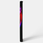 Coque Samsung Galaxy Tulipe de Neon Glow (Côté gauche)
