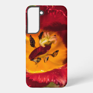 Coque Samsung Galaxy Tulipe rouge