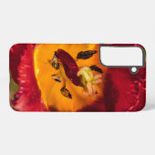 Coque Samsung Galaxy Tulipe rouge (Verso Horizontal)