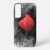 Coque Samsung Galaxy Tulipe rouge (Verso)