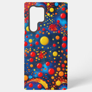 Coque Samsung Galaxy Tunnel Tripant de Sphères Flottantes Colorées Illu