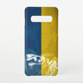 Coque Samsung Galaxy Ukraine Peace Soldier at War (Dos)