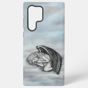 Coque Samsung Galaxy Un Ange endormi sur les nuages des cieux