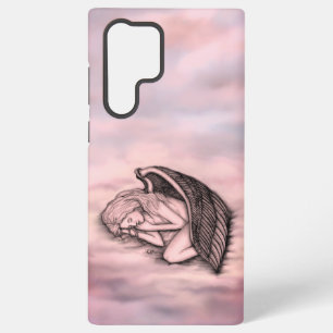 Coque Samsung Galaxy Un ange endormi sur les nuages du ciel