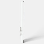 Coque Samsung Galaxy Un Angel endormi, design noir et blanc (Côté gauche)