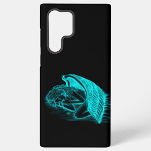 Coque Samsung Galaxy Un Angle endormi en noir et vert
