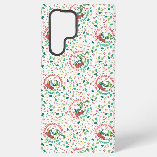 Coque Samsung Galaxy Un clin d'oeil à Noël Motif (Verso)