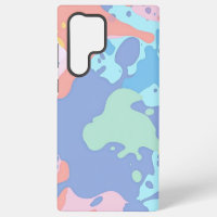 Un motif désordonné de taches de peinture